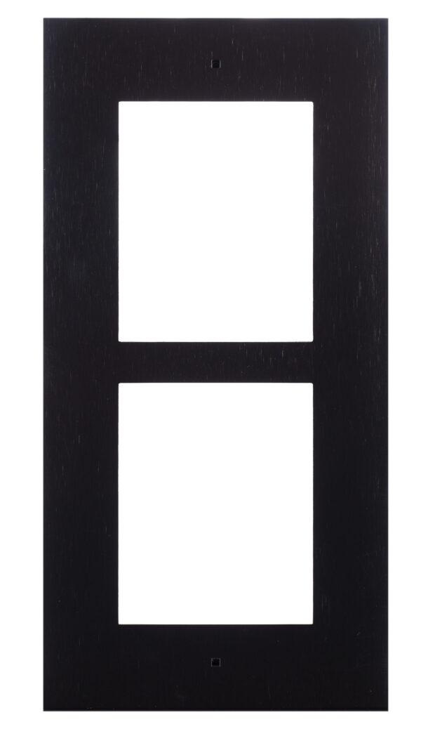 2N IP VERSO – FRAME FOR FLUSH INSTALLATION 2 MODULES – BLACK