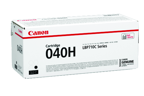 CANON CART040BK HIGH BLACK CARTRIDGE 12.5K TO SUIT LBP712CX