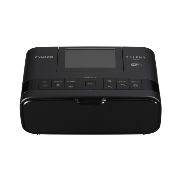 CANON SELPHY CP1300BK BLACK DYE-SUB COMPACT PHOTO PRINTER WI-FI WITH DIRECT PRINT