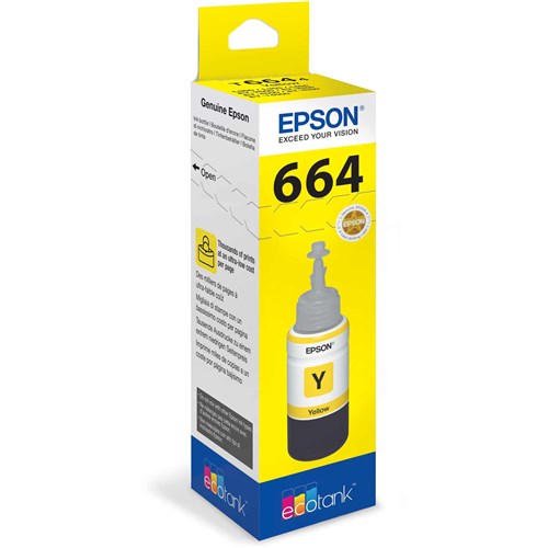 EPSON 522 YELLOW INK BOTTLE FOR ECOTANK ET-2710