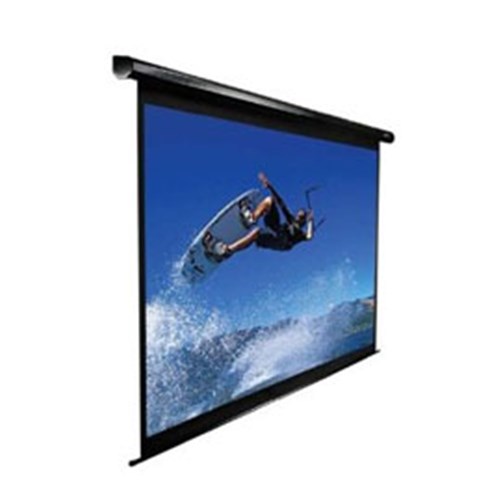 150 MOTORISED 43 PROJECTOR SCREEN WITH LONG LEADER 12V TRIGGER & SWITCH VMAX2