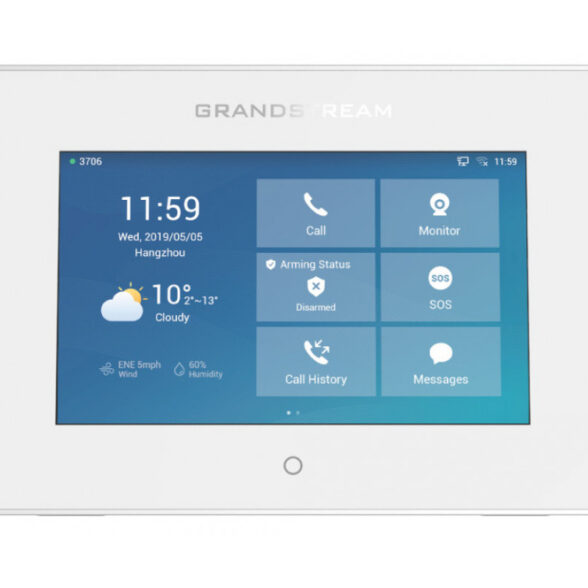 INTEGRATED SIP INTERCOM ON WALL POE TOUCH SCREEN