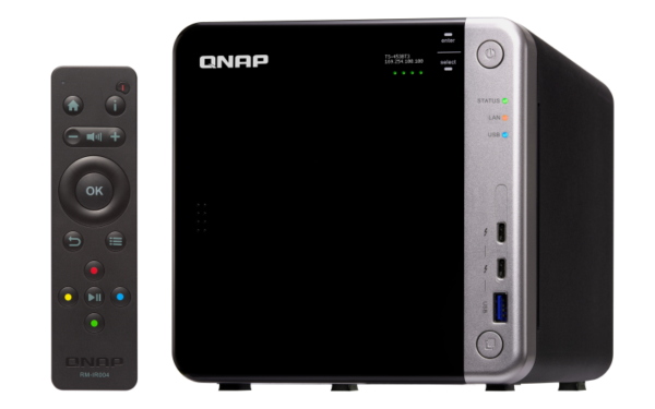 TS453BT3 NAS TOWER QUAD 2.3GHZ INTEL CPU THUNDERBOLT 3 1XM.2 4XSATA6 HDD MAX 10BGE 8GB