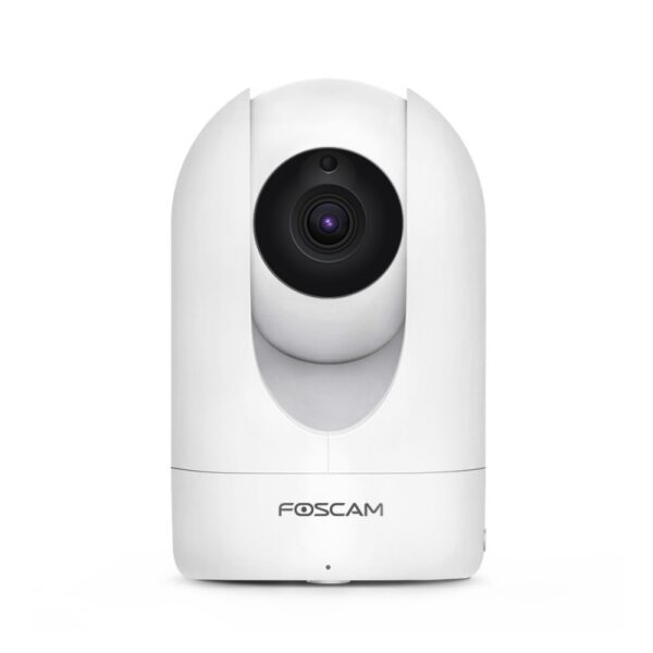 FOSCAM R4M 4 MEGAPIXELS 1080P PAN/TILT WIRED/ DUAL -BAND WIFI IP CAMERA WHITE