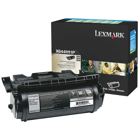 LEXMARK BLACK PREBATE TONER YIELD 21000 PAGES FOR X64XE