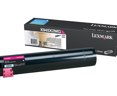 X945X2MG MAGENTA TONER YIELD 22000 PAGES FOR X940E X945E